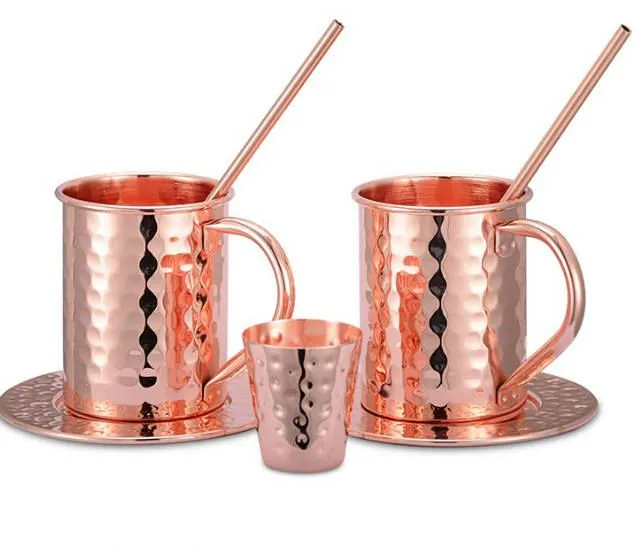 তামা খচ্চর মগ সেট