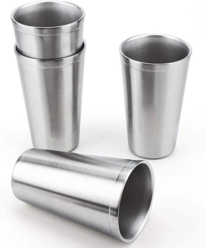 ভিনটেজ স্টেইনলেস স্টীল কাপ