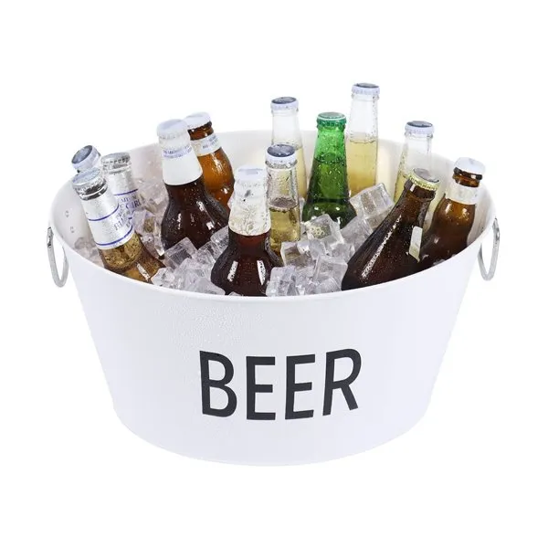 বড় গ্যালভানাইজড পানীয় টব