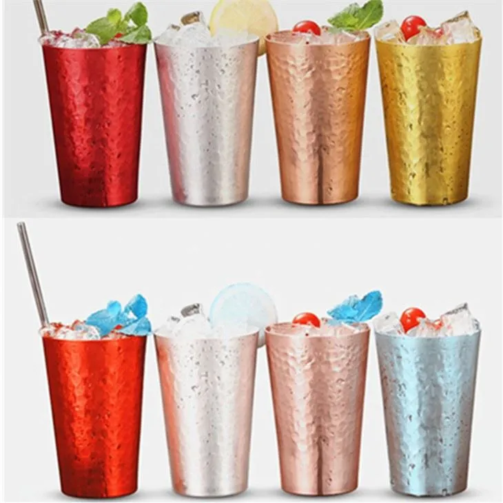 বিশুদ্ধ রঙিন অ্যালুমিনিয়াম কাপ