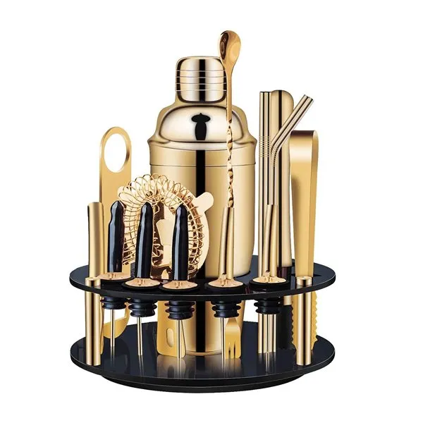 ভনশেফ ককটেল সেট সোনা